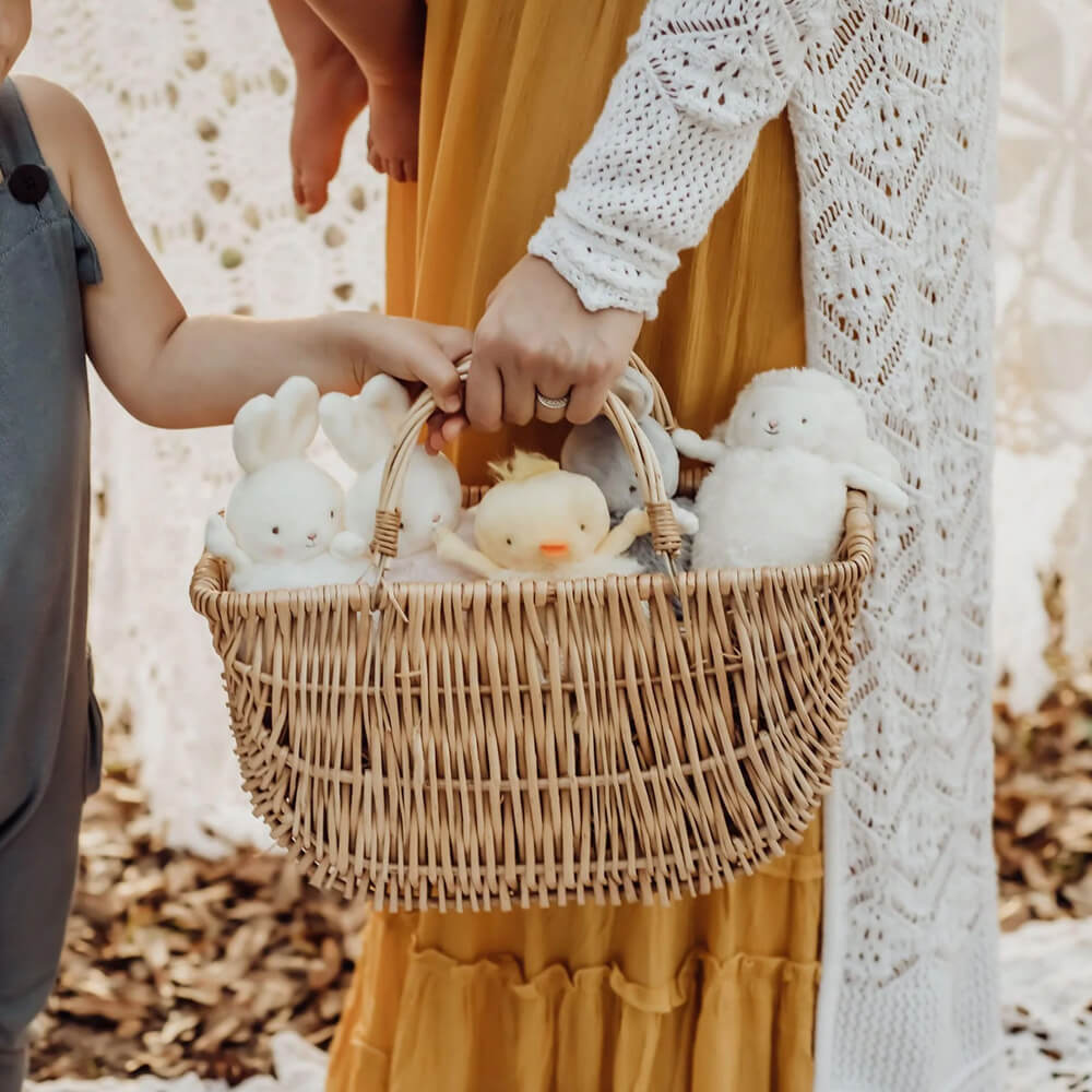 Kiddo the Lamb Roly Poly | White
