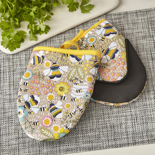 Bee Keeper Microwave Mitts
