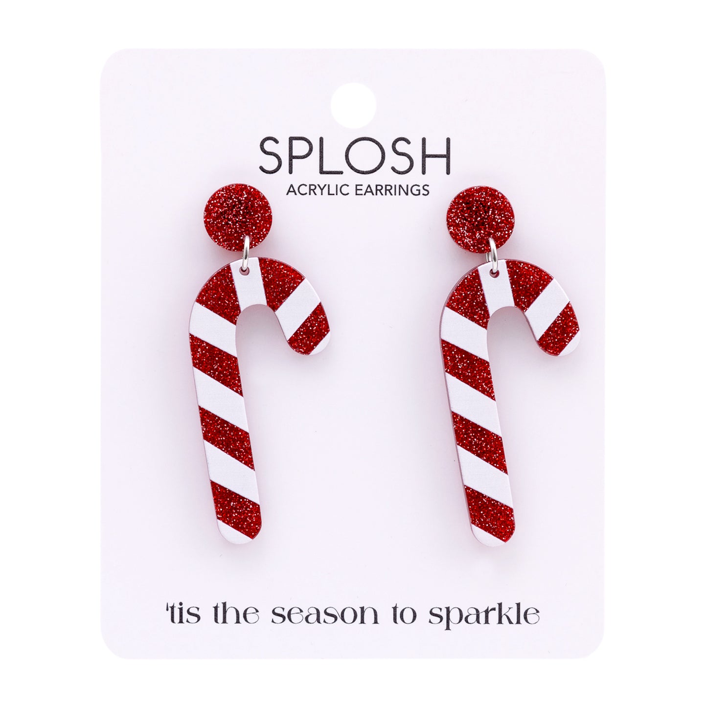 Christmas Earrings | Candy Cane