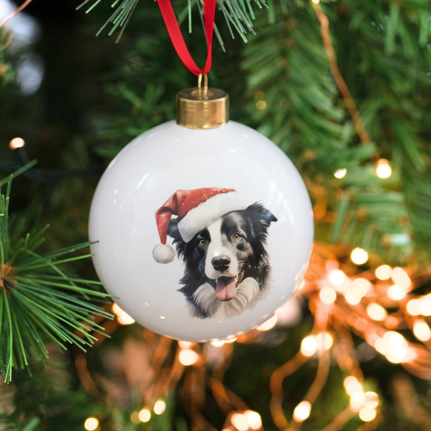 Christmas Bauble | Border Collie