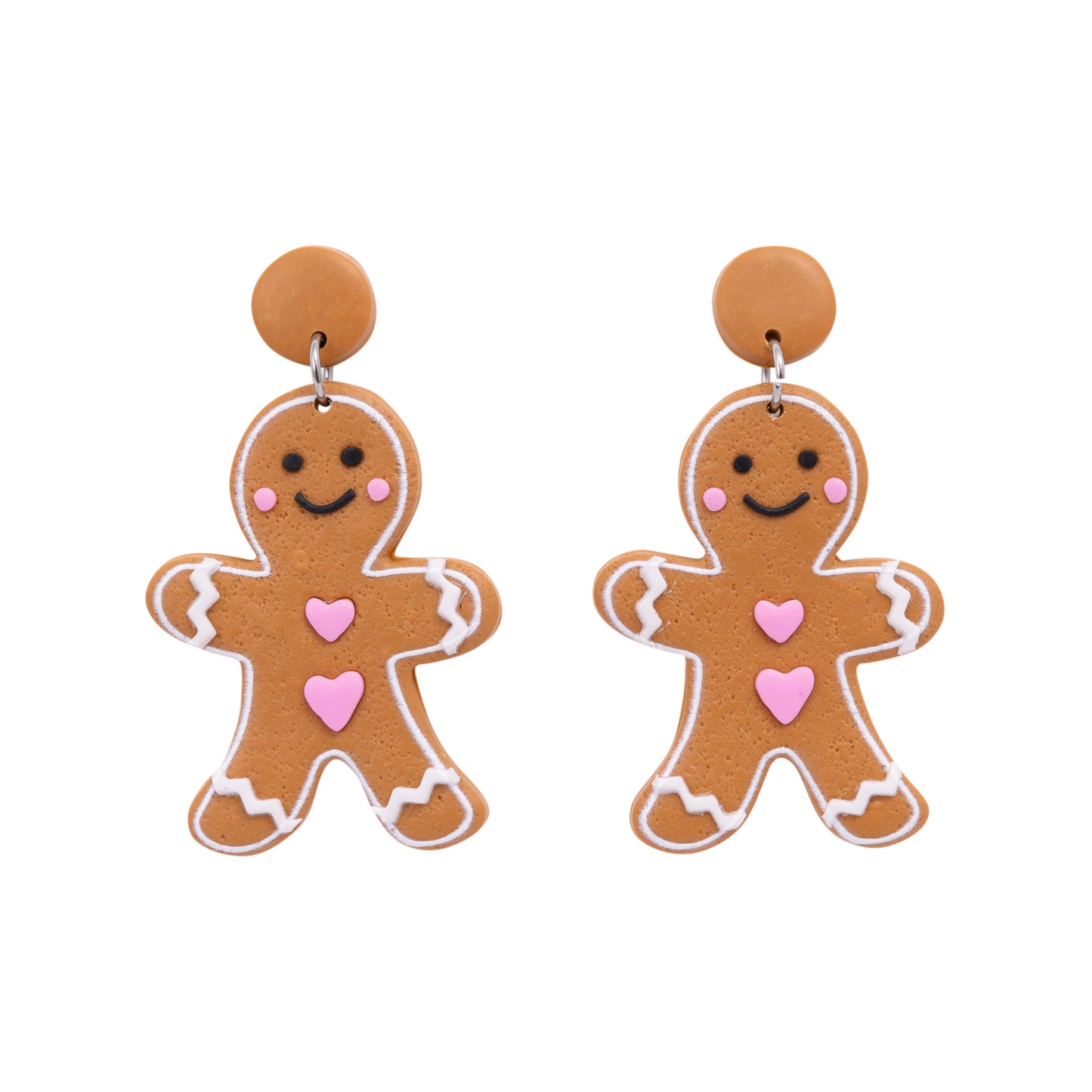 Christmas Earrings | Gingerbread Man