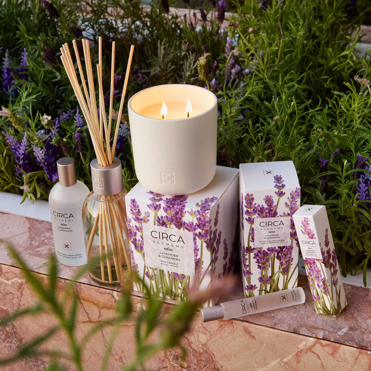 Alchemy™ Relax Candle | Lavender & Geranium