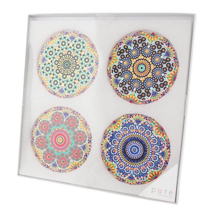 Hepburn Sun Shape Ceramic Coaster