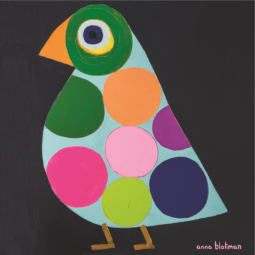 Lilli Rock Coaster - Anna's Flock of Birds Anna Blatman