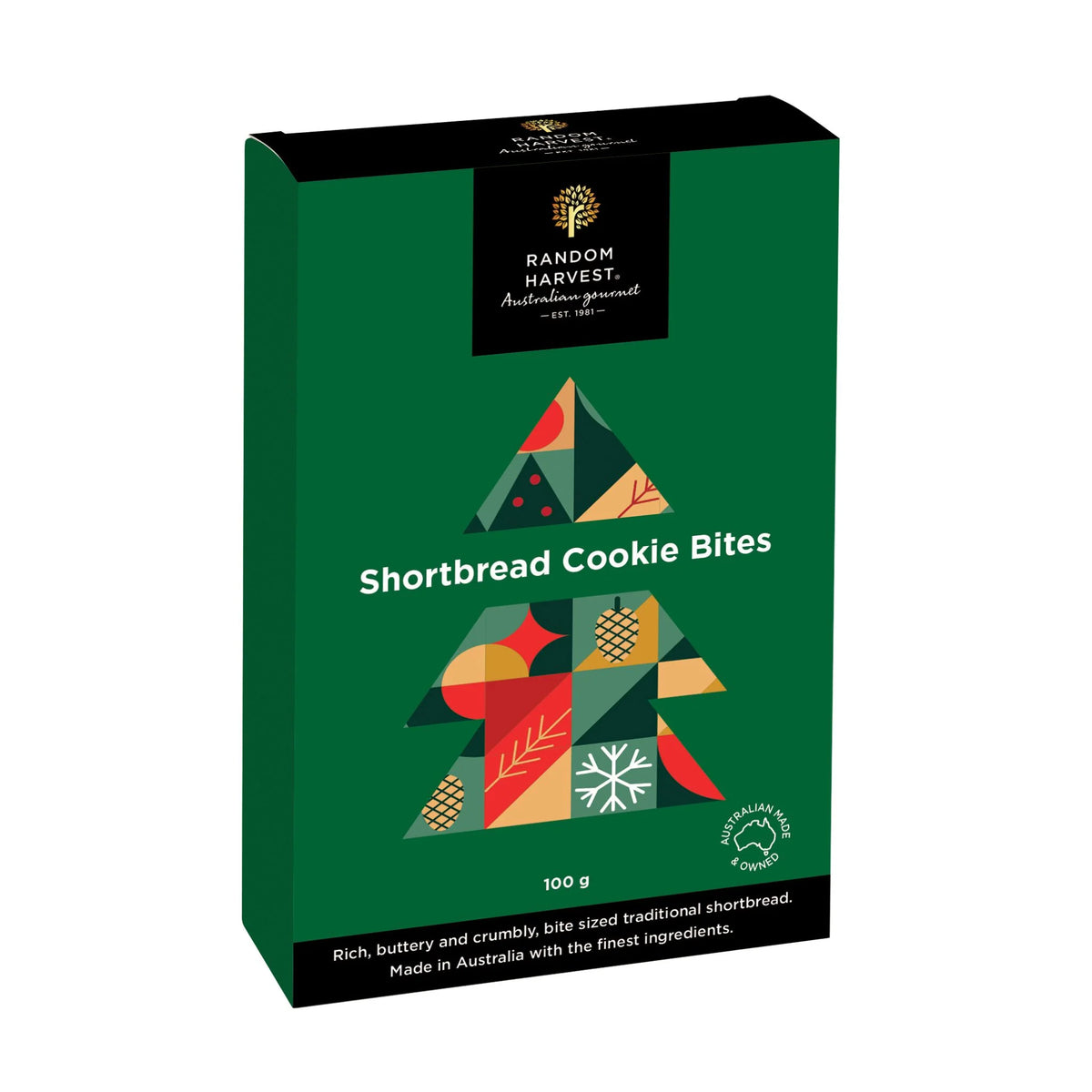 Christmas Shortbread Cookie Bites