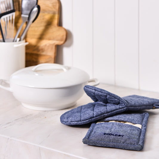 Rye Oven Glove | Navy