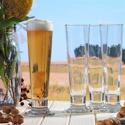 Classic Pilsner Beer Glass 420ml Set of 4