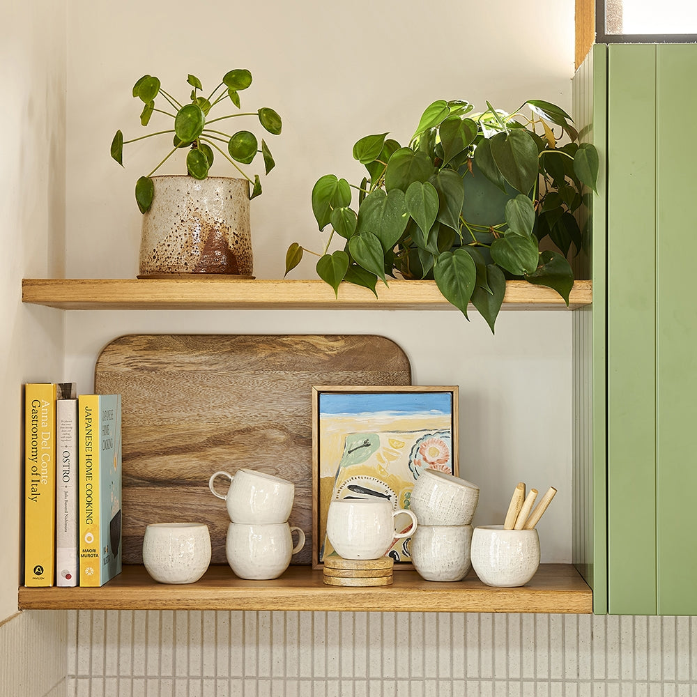 Linen Cuddle Mug | Birch