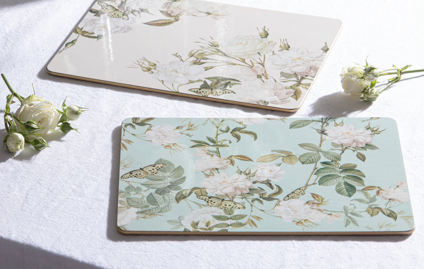 Elegant Rose Mint Placemats 6pk