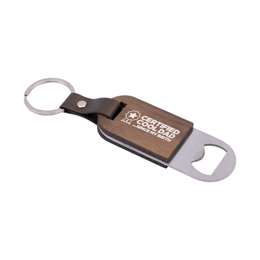 Certified Bottle Opener Keyring