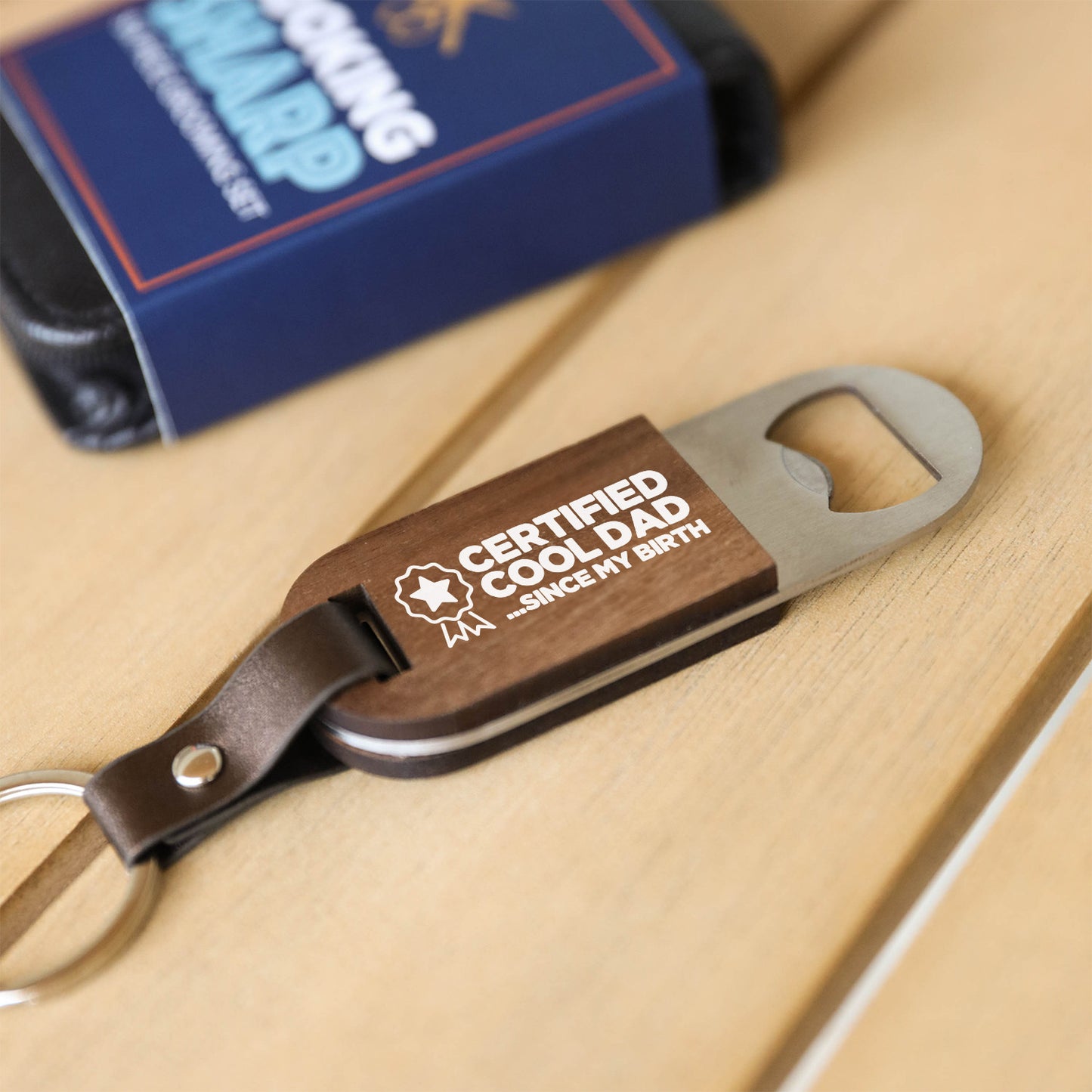 Certified Bottle Opener Keyring
