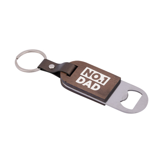 No. 1 Bottle Opener Keyring