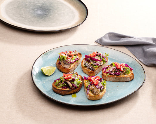 Fusion Oblong Platter | Mocha