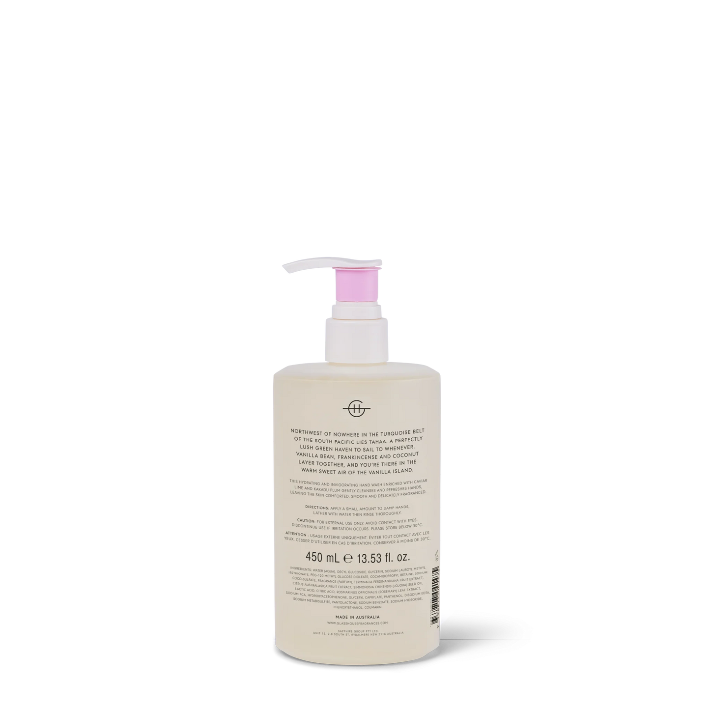 A Tahaa Affair Hand Wash 450ml