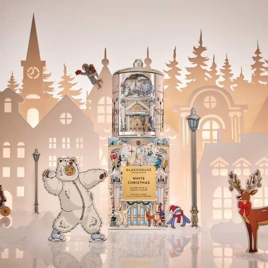 White Christmas 380g Candle
