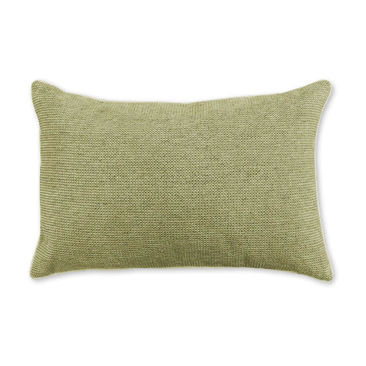 Casey Melange Cushion | Green Tea