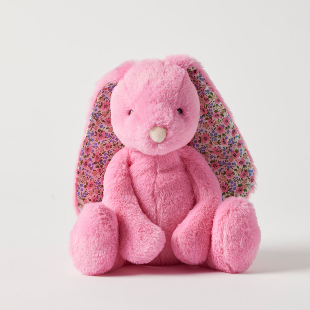 Floral Sherbet Pink Bunny