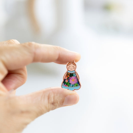 Keepsake Pin Lucky Little Ladies | Mum