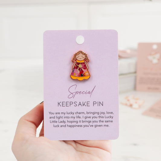 Keepsake Pin Lucky Little Ladies | Special