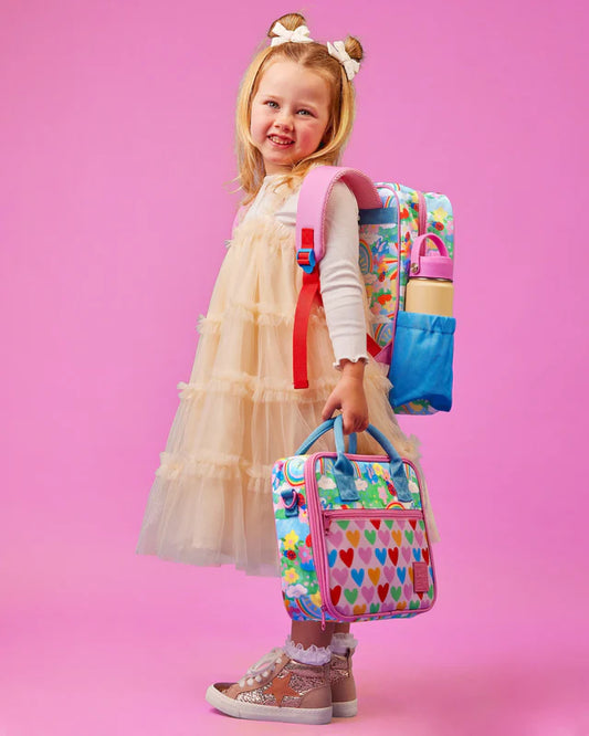 Mini Lunch Case | Rainbow Garden