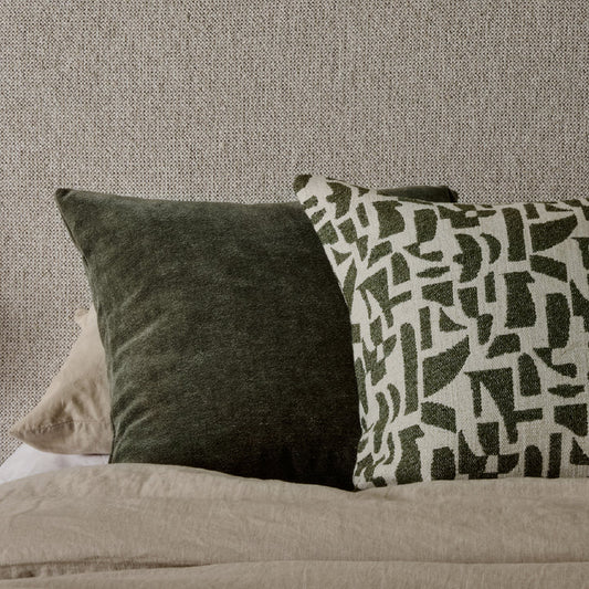Brooklyn Cushion | Artichoke Green