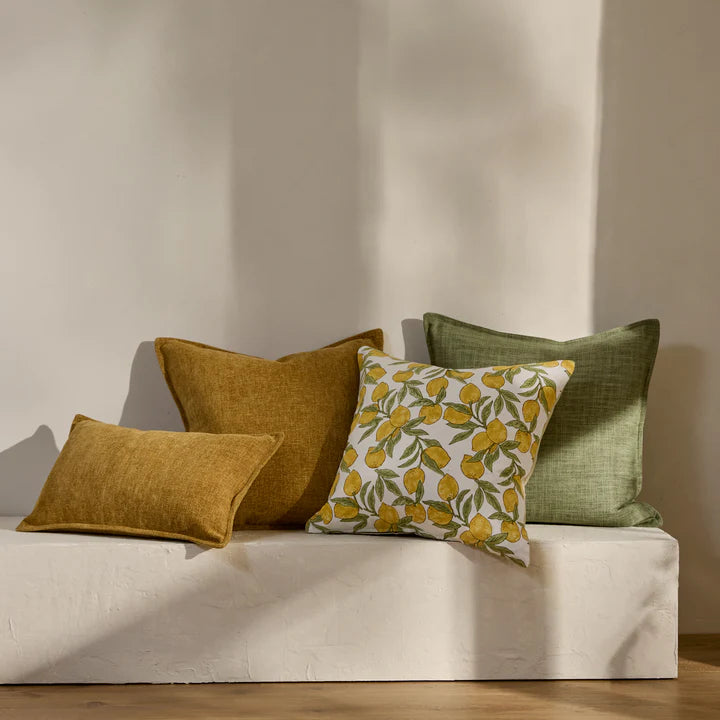 Theo Cushion | Ochre