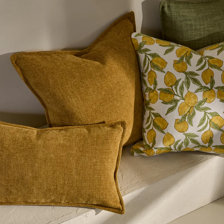 Theo Cushion | Ochre