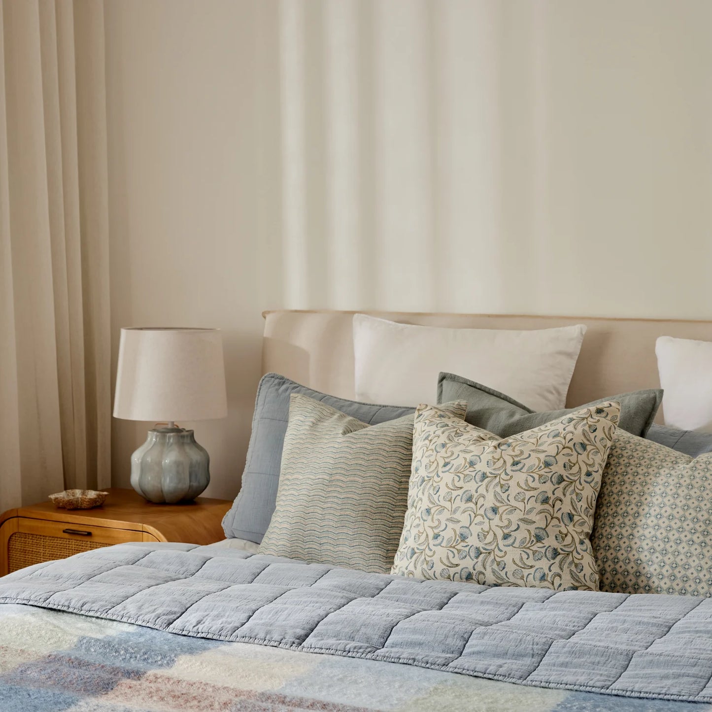 Samira Cushion | Blue Diamond