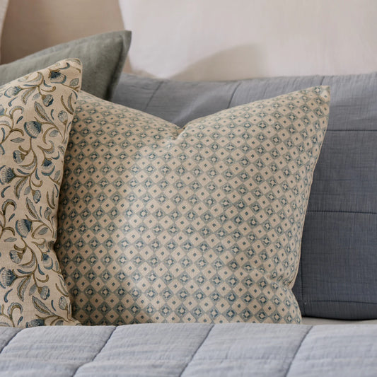 Samira Cushion | Blue Diamond