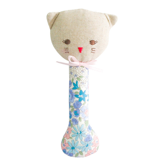 Rattle - Kitty Stick Liberty Blue