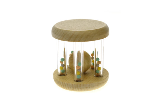 Calm & Breezy Rattle with Rainbow Bead