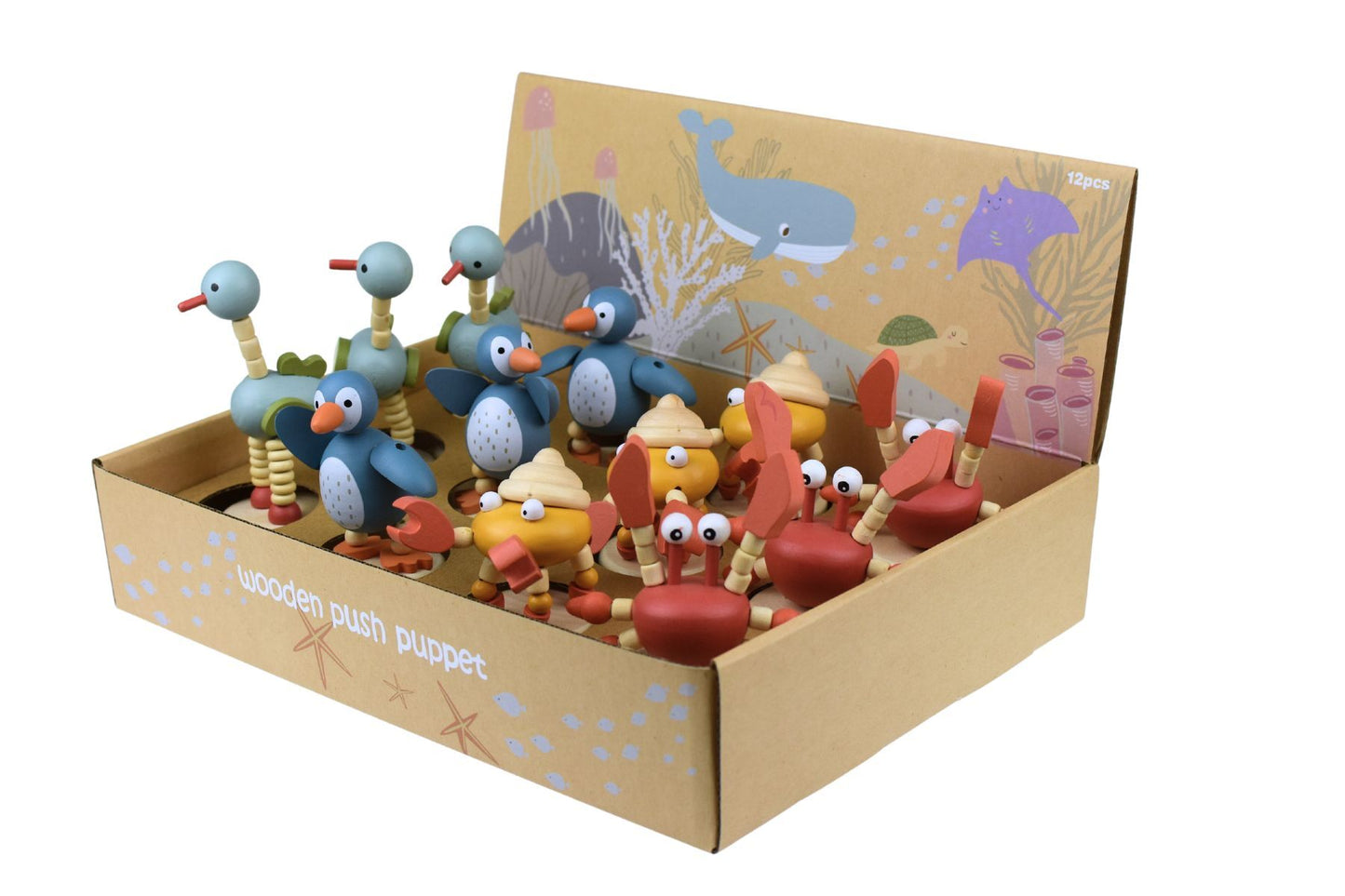 Wooden Dancing Animals