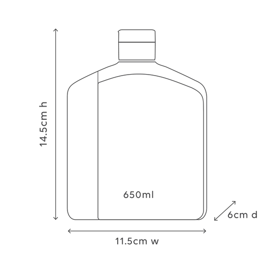 650ml Shampoo Refill - White Tea & Argan Oil