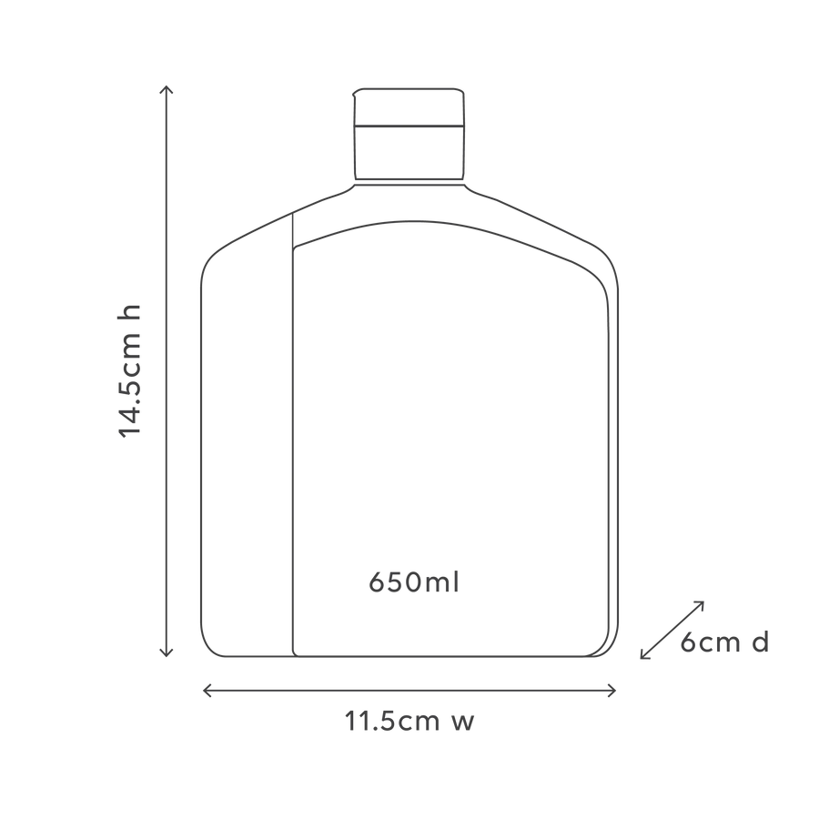 650ml Lotion Refill - Wattle Gum & Lemon Myrtle
