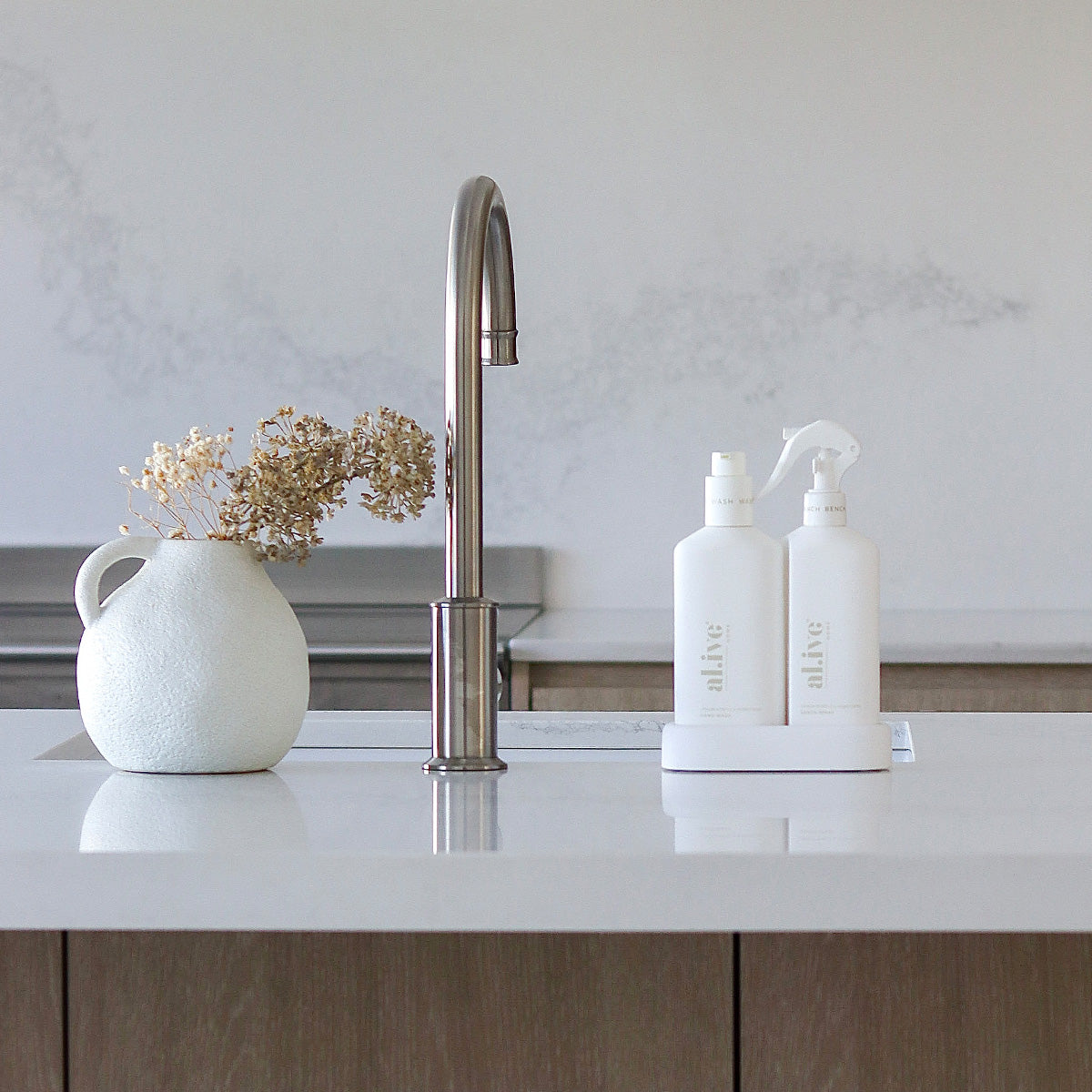 Wash & Kitchen Bench Spray Duo + Tray