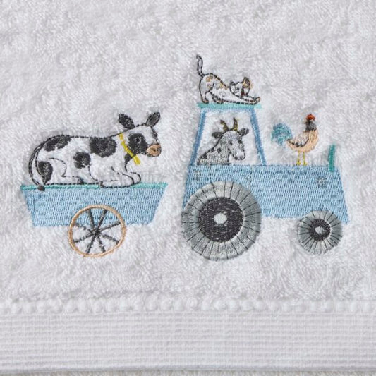 Baby Towel & Washer Set - Farm Fun