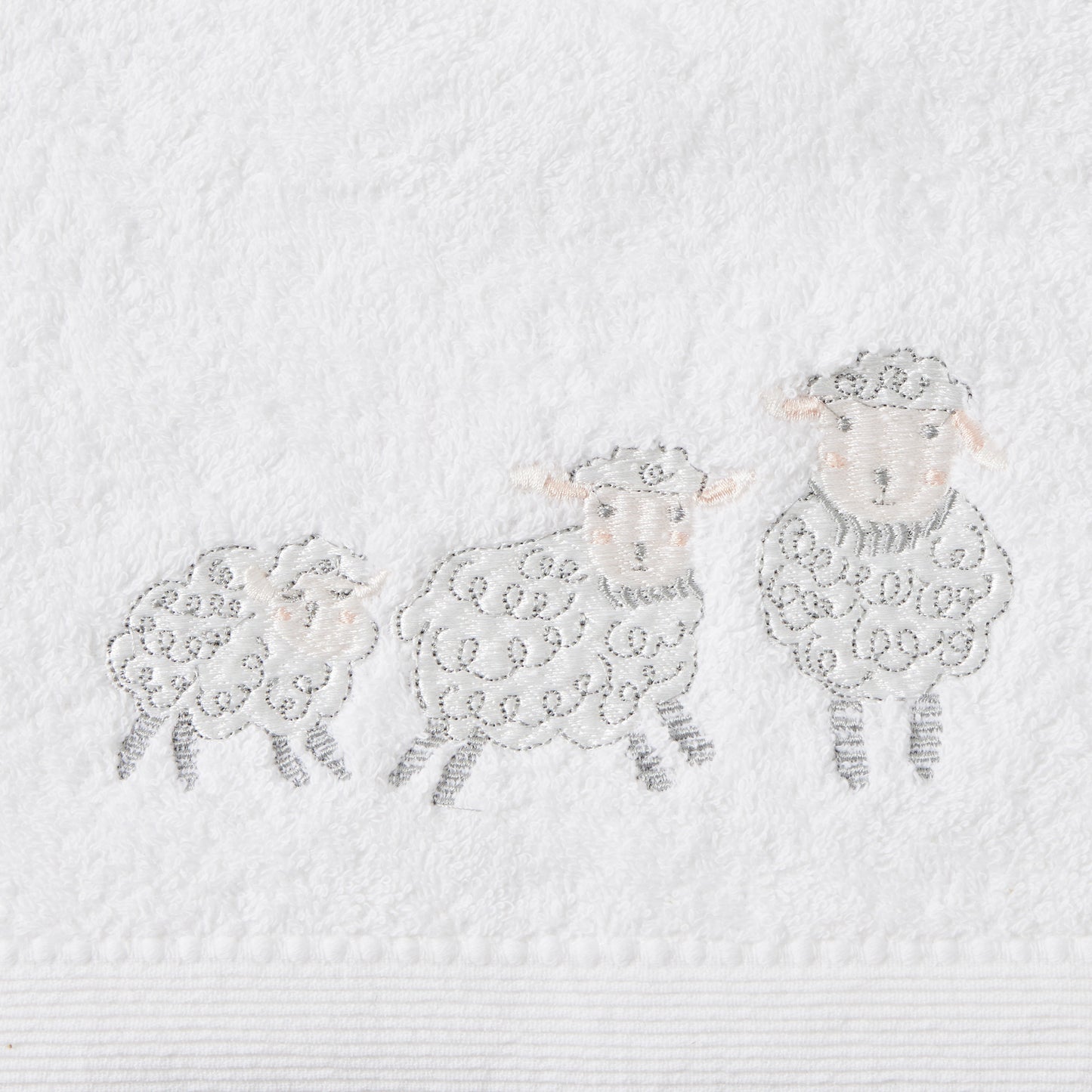 Baby Towel & Washer Set - Sheep Family