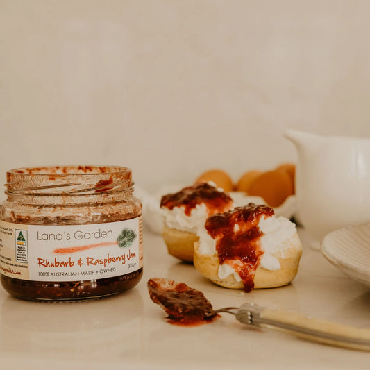 Rhubarb & Raspberry Jam