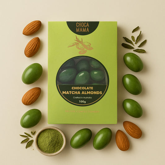 Matcha Almonds 100g