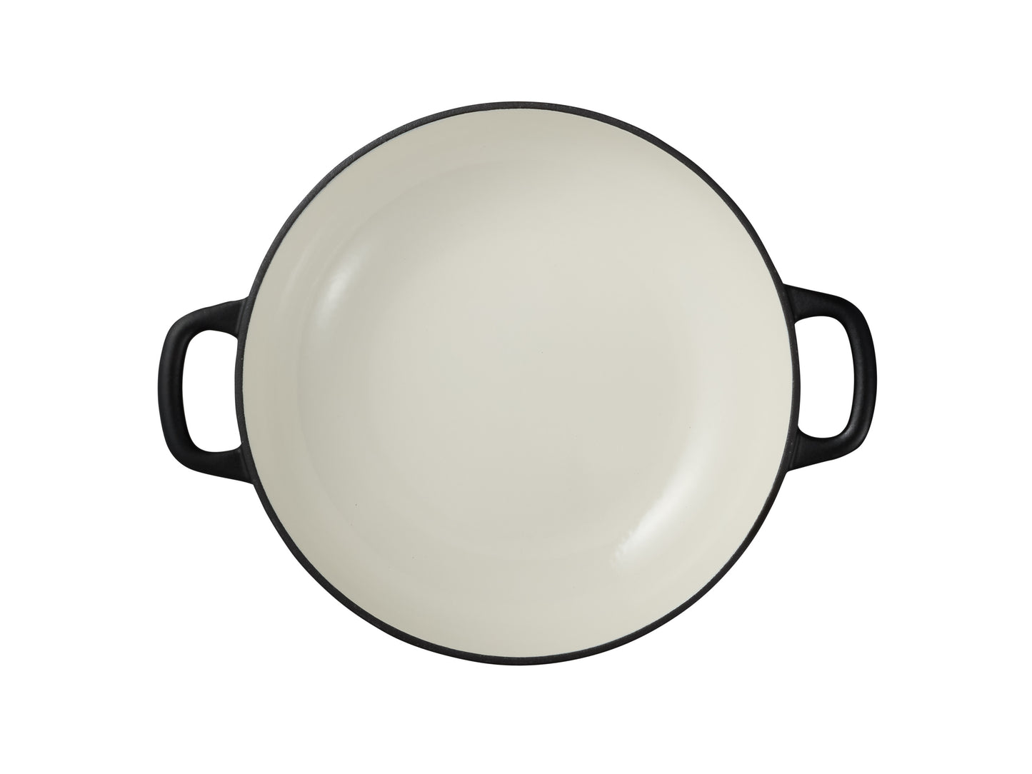 Cast Iron Braiser 27cm/3.3lt Black