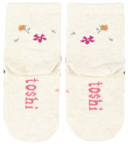 Baby Socks Jacquard - Wild Flowers