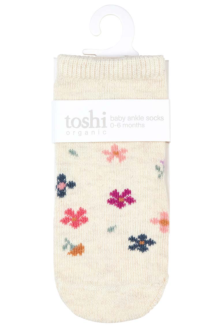 Baby Socks Jacquard - Wild Flowers