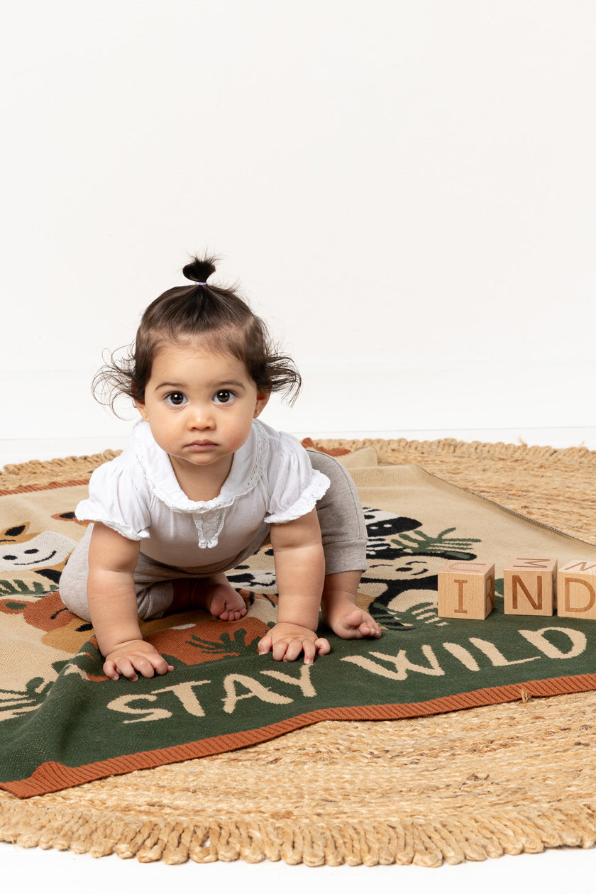 Baby Blanket - Stay Wild