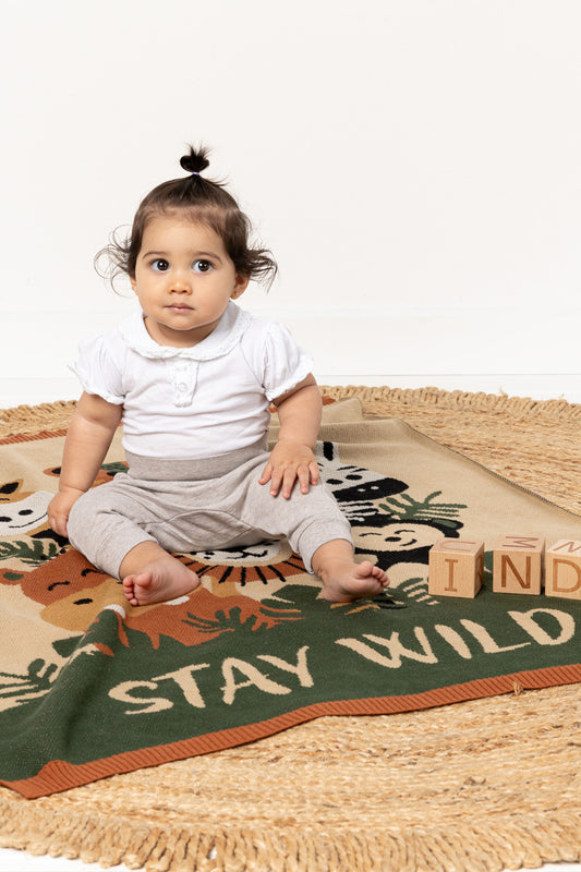Baby Blanket - Stay Wild