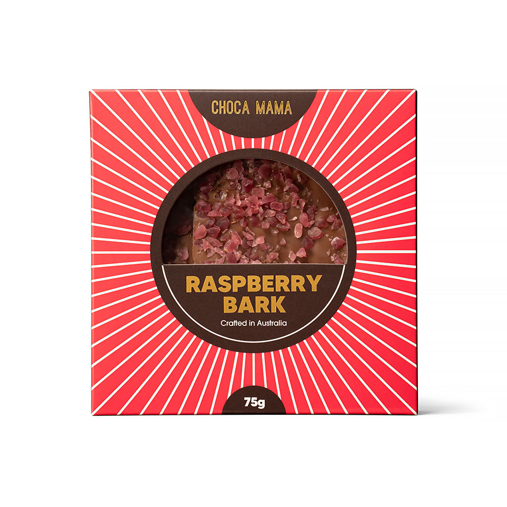 Milk Chocolate Raspberry Bark 75g