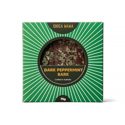 Dark Chocolate Peppermint Bark 75g