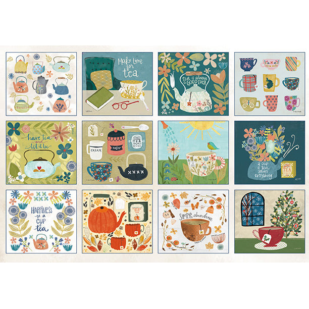 Tea Time 2026 Wall Calendar