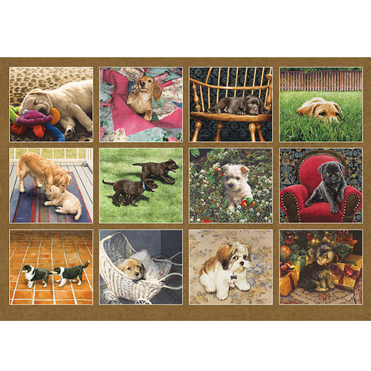 Puppies 2026 Wall Calendar