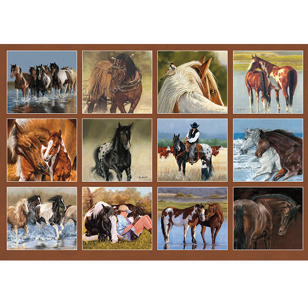 Horses 2026 Wall Calendar