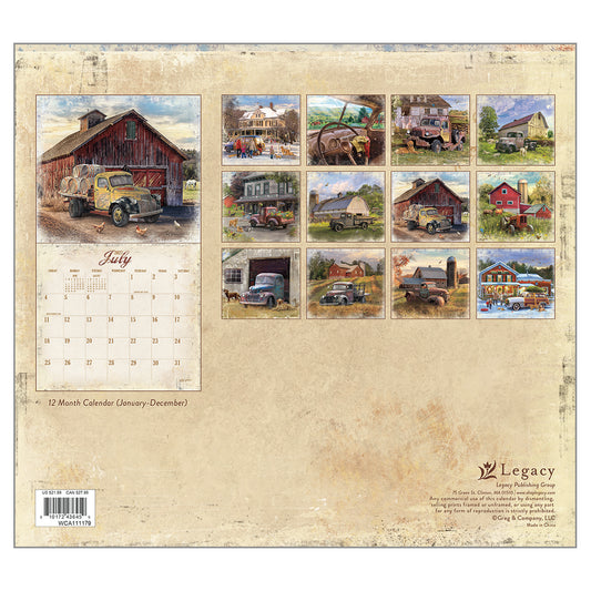 Heartland 2027 Wall Calendar